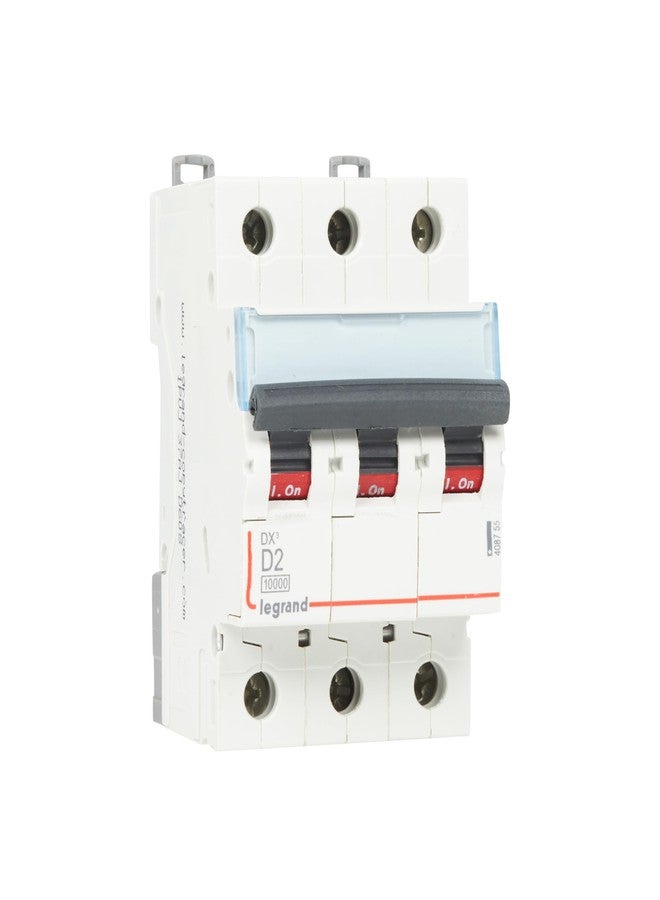 ليجراند قاطع دائرة مصغر للتيار المتردد Legrand DX3 TP D2A - Image 2